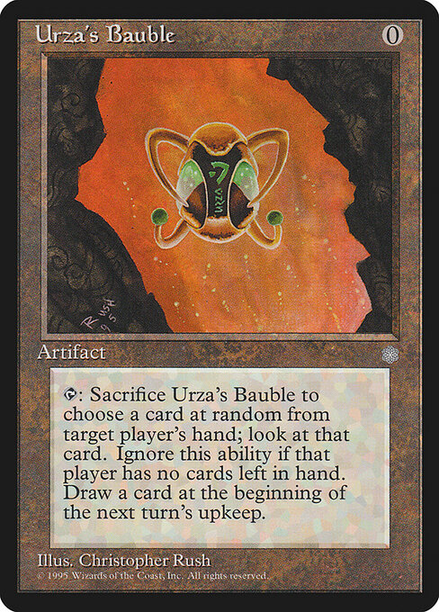 Urza's Bauble ICE- Uncommon Light Played Englisch