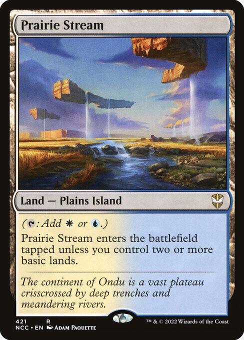 Prairie Stream NCC-421 Rare Near Mint Englisch