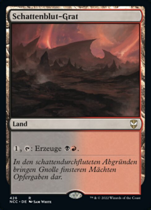 Schattenblut-Grat NCC-426 Rare Good Deutsch