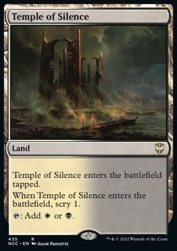 Temple of Silence NCC-435 Rare Near Mint Englisch