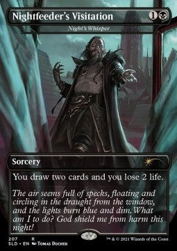 Night's Whisper SLDSV-207 Rare Near Mint Englisch Foil