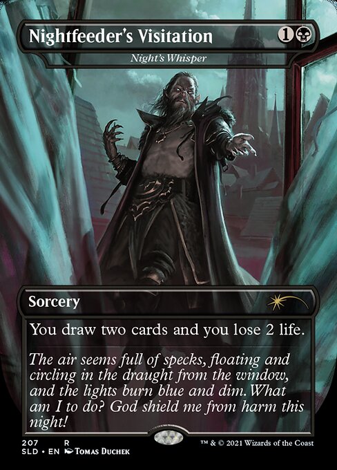 Night's Whisper SLDSV-207 Rare Near Mint Englisch Foil