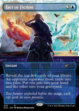 Fact or Fiction SLDSV-333 Rare Near Mint Englisch Foil