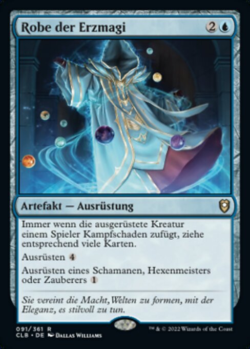 Robe der Erzmagi CLB-91 Rare Good Deutsch