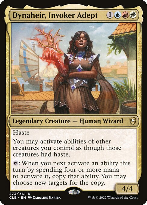 Dynaheir, Invoker Adept CLB-273 Rare Near Mint Englisch