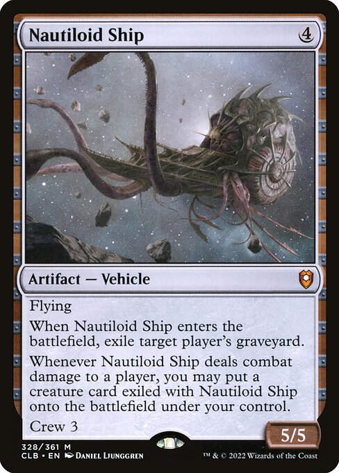 Nautiloidenschiff CLB-328 Mythic Excellent Englisch Foil