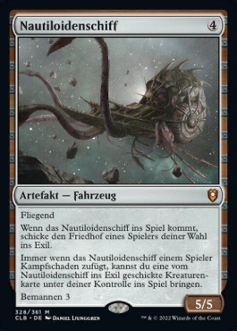 Nautiloidenschiff CLB-328 Mythic Near Mint Deutsch