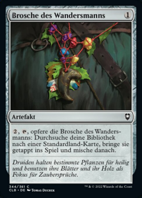 Brosche des Wandersmanns CLB-344 Common Near Mint Deutsch