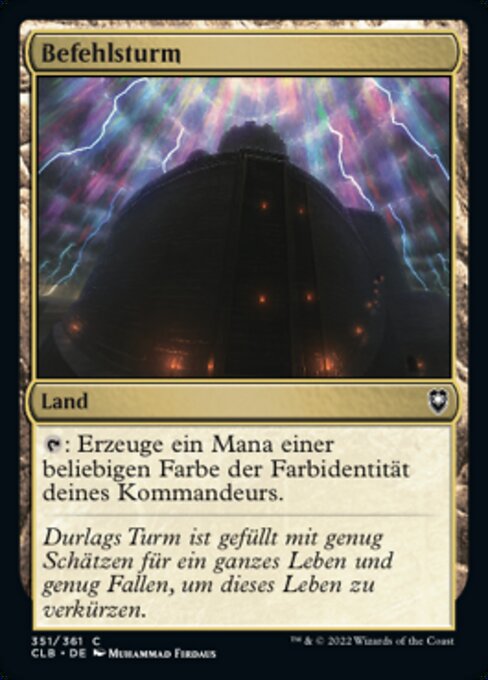 Befehlsturm CLB-351 Common Near Mint Deutsch