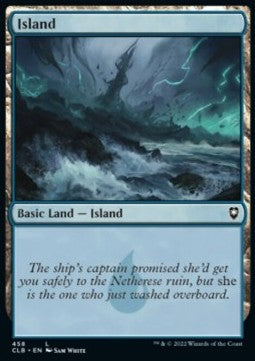 Insel (V.4) XCLB-458 Land Near Mint Deutsch Foil