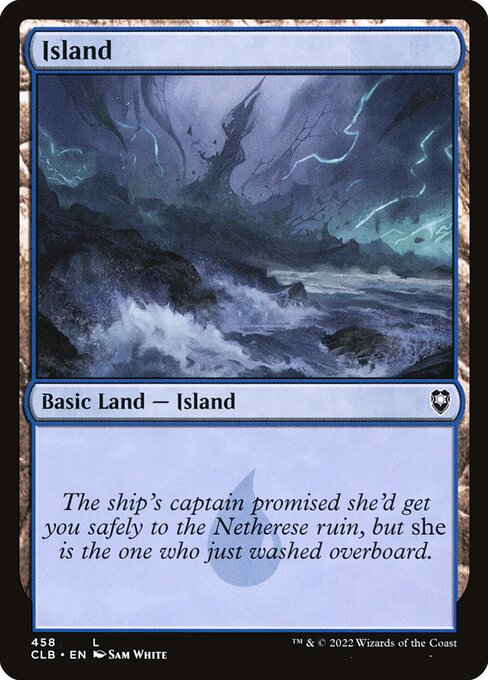 Island XCLB-458 Land Excellent Englisch Foil