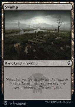 Swamp XCLB-459 Land Excellent Englisch Foil