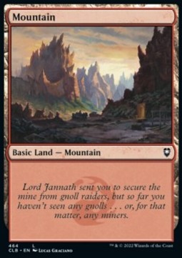 Mountain XCLB-464 Land Excellent Englisch Foil