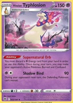 Hisui-Tornupto ASR-052 Holo Rare Excellent Deutsch