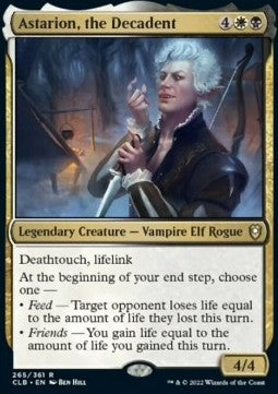 Astarion, the Decadent CLB-265 Rare Near Mint Englisch Foil