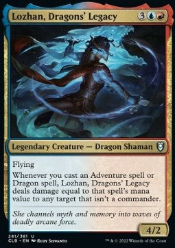 Lozhan, Dragons' Legacy CLB-281 Uncommon Near Mint Englisch Foil