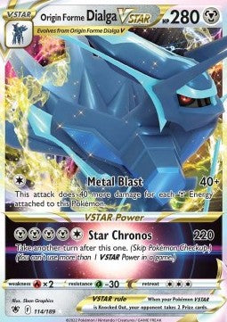 Ur-Dialga VSTAR ASR-114 Ultra Rare Near Mint Deutsch