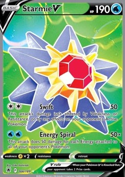 Starmie V ASR-166 Ultra Rare Near Mint Englisch