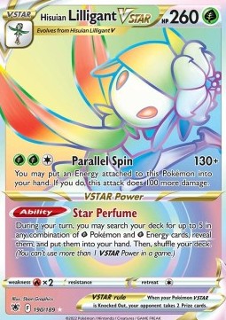 Hisui-Dressella VSTAR ASR-190 Secret Rare Light Played Deutsch