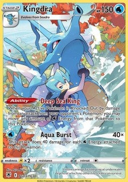 Kingdra ASR-TG03 Holo Rare Excellent Englisch