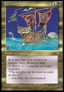 Skeleton Ship ICE- Rare Light Played Englisch