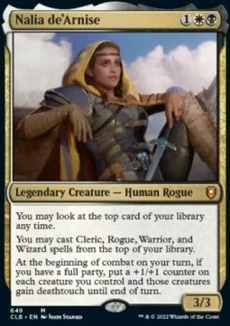 Nalia de'Arnise (V.1) XCLB-649 Mythic Near Mint Deutsch Foil