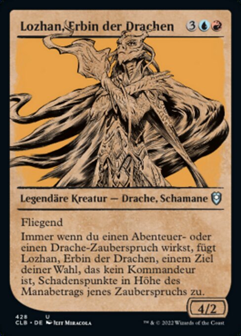 Lozhan, Erbin der Drachen (V.2) XCLB-428 Uncommon Near Mint Deutsch