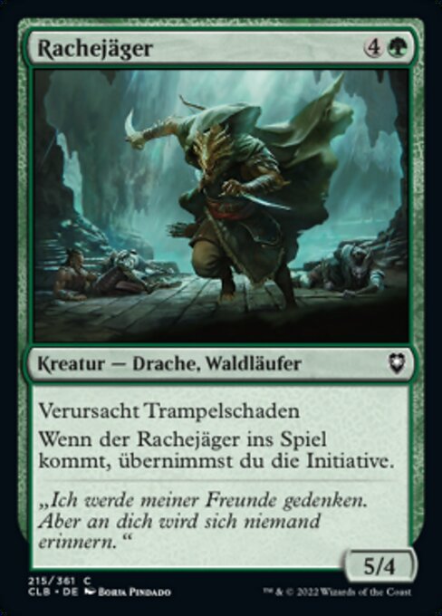 Rachejäger CLB-215 Common Near Mint Deutsch