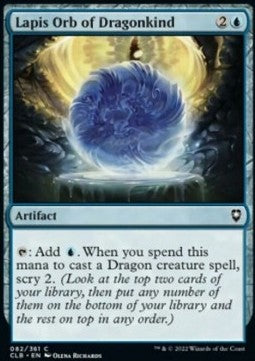 Lapis Orb of Dragonkind CLB-82 Common Near Mint Englisch