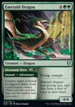 Emerald Dragon CLB-229 Uncommon Near Mint Englisch