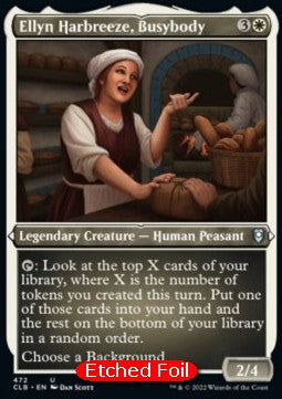 Ellyn Harbrise, das Tratschmaul (V.1) XCLB-472 Uncommon Near Mint Englisch Foil