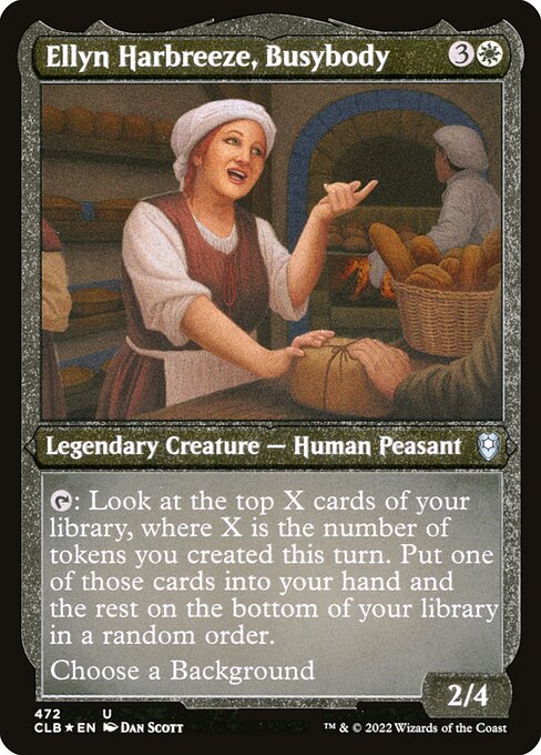 Ellyn Harbrise, das Tratschmaul (V.1) XCLB-472 Uncommon Near Mint Englisch Foil