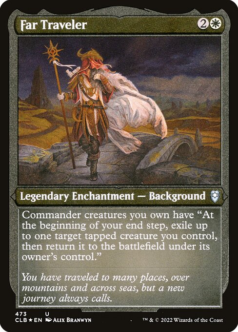 Weitreisender (V.1) XCLB-473 Uncommon Near Mint Deutsch Foil