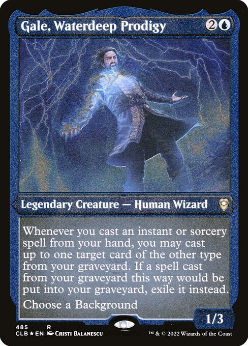 Gale, Naturtalent aus Tiefwasser (V.1) XCLB-485 Rare Near Mint Deutsch Foil