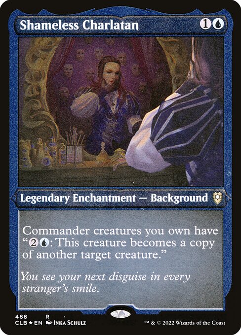 Schamloser Scharlatan (V.1) XCLB-488 Rare Excellent Deutsch Foil