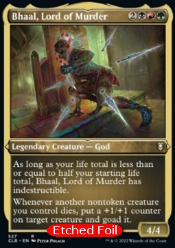 Bhaal, Lord of Murder XCLB-527 Rare Excellent Englisch Foil