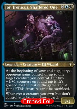 Jon Irenicus, Shattered One XCLB-536 Rare Near Mint Englisch Foil