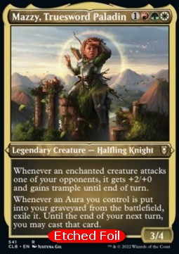 Mazzy, Treuklingen-Paladinin (V.1) XCLB-541 Rare Near Mint Englisch