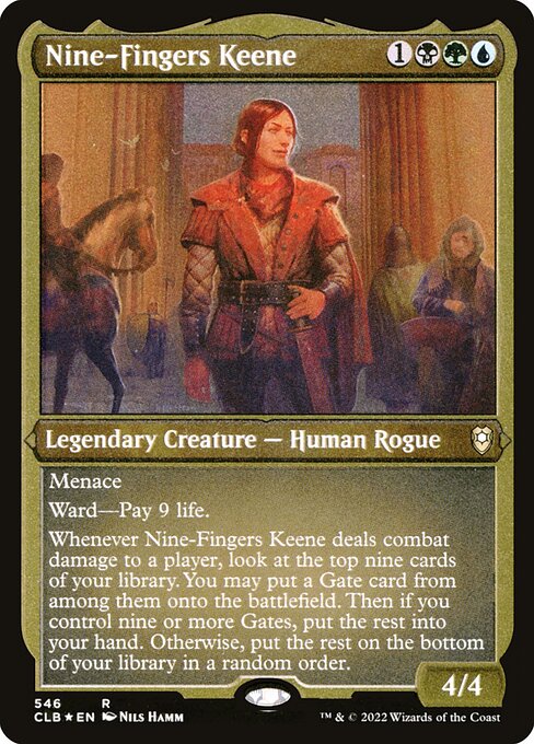 Neunfinger Kien (V.1) XCLB-546 Rare Near Mint Deutsch Foil