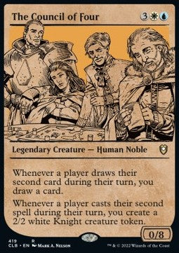 Der Viererrat (V.2) XCLB-419 Rare Excellent Deutsch Foil
