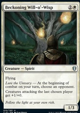 Lockendes Irrlicht CLB-10 Uncommon Excellent Englisch Foil
