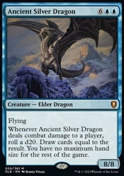 Uralter Silberdrache CLB-56 Mythic Light Played Deutsch