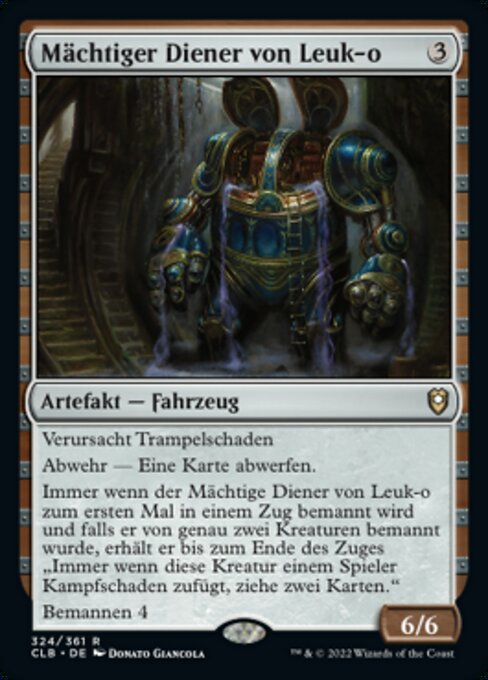 Mächtiger Diener von Leuk-o CLB-324 Rare Excellent Deutsch