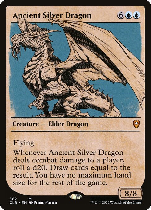 Uralter Silberdrache (V.2) XCLB-382 Mythic Excellent Englisch Foil