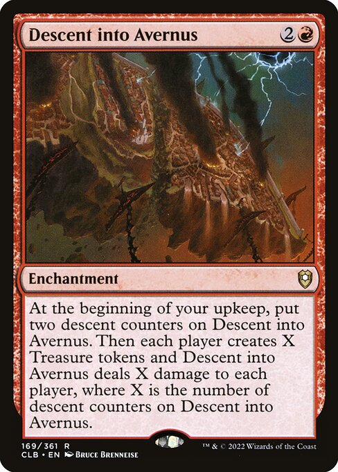 Descent into Avernus CLB-169 Rare Excellent Englisch
