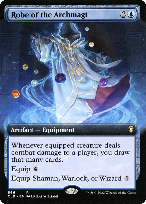 Robe of the Archmagi XCLB-566 Rare Near Mint Englisch Foil