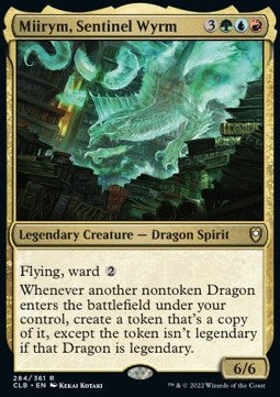 Miirym, Sentinel Wyrm CLB-284 Rare Near Mint Englisch Foil