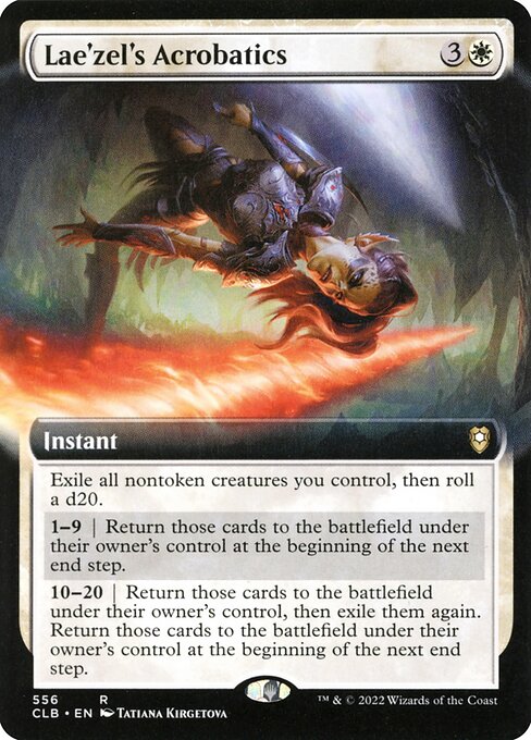Lae'zels Akrobatik XCLB-556 Rare Near Mint Englisch Foil