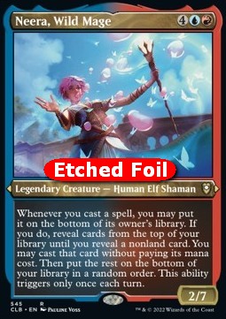 Neera, Wilde Magierin (V.1) XCLB-545 Rare Excellent Englisch Foil