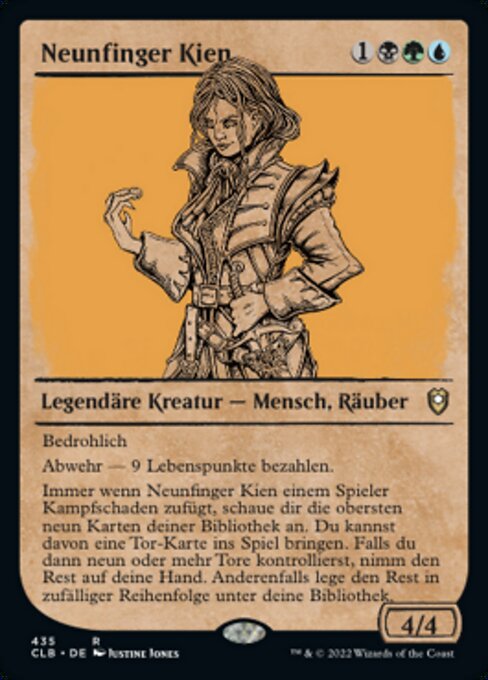 Neunfinger Kien (V.2) XCLB-435 Rare Near Mint Deutsch